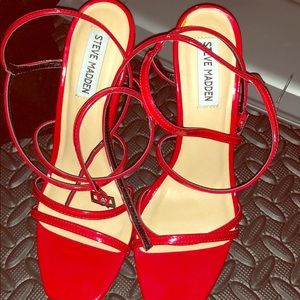 Steve Madden red heels